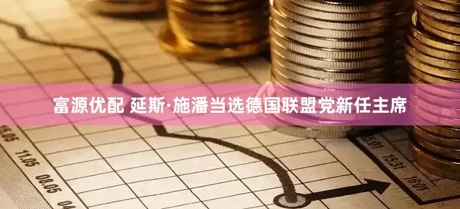 富源优配 延斯·施潘当选德国联盟党新任主席
